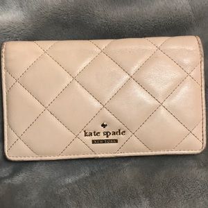 Kate Spade quilted wallet